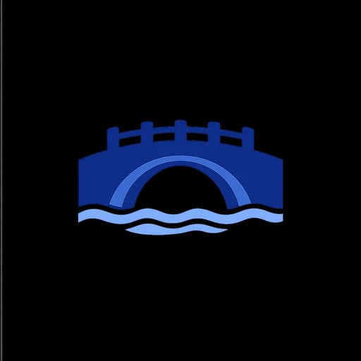 A bridge over water