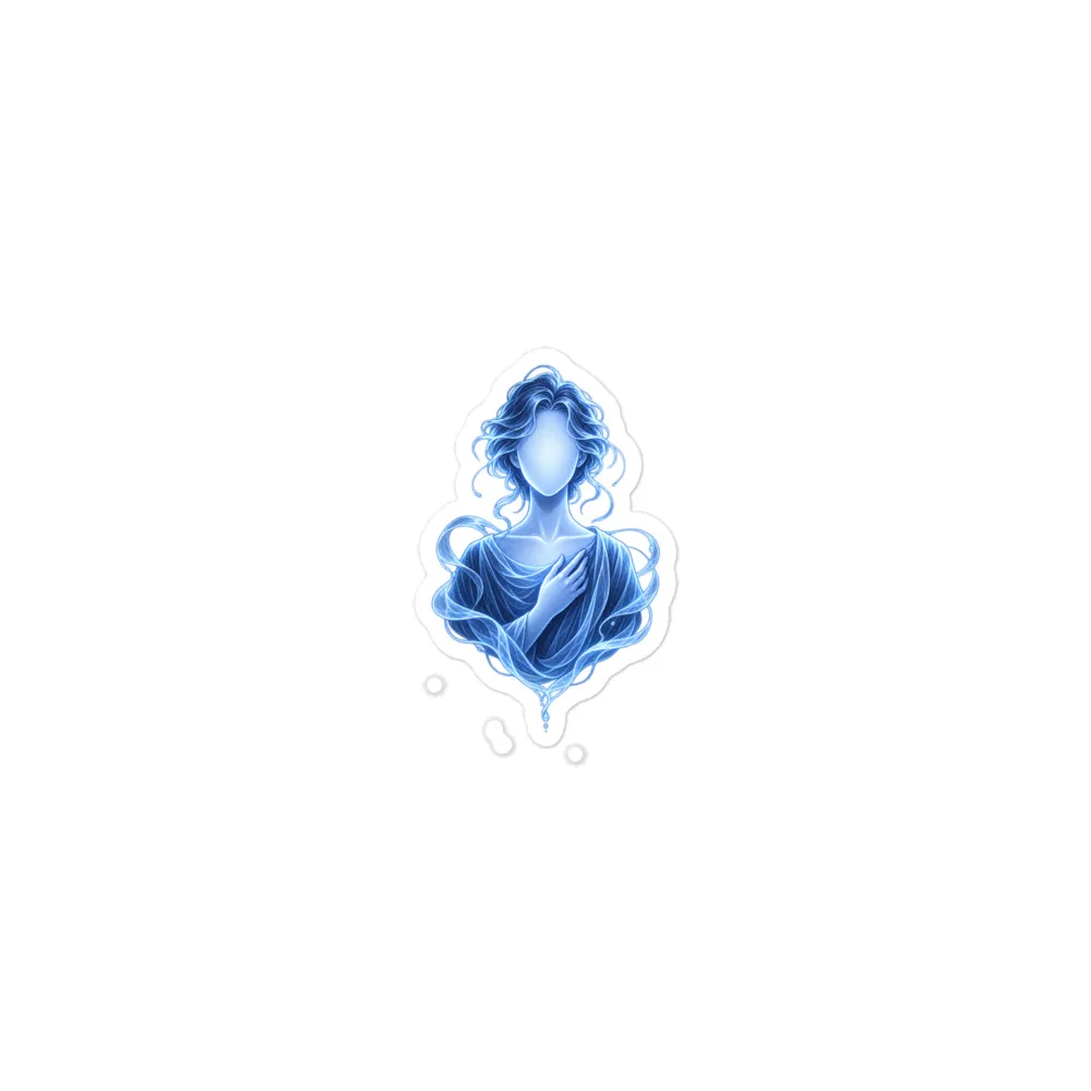Lady of Peace - Die Cut Sticker, Satin