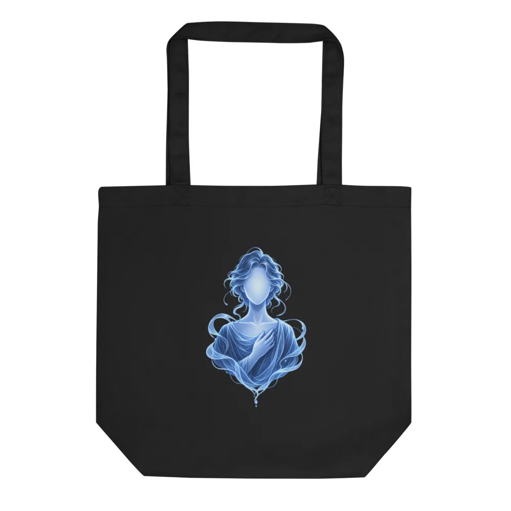 Lady of Peace - Tote Bag, Black